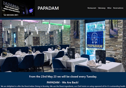 papadam.co.uk